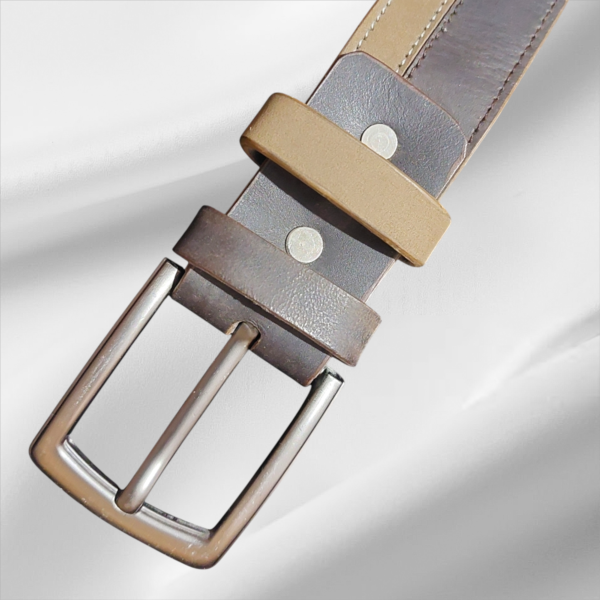 Men's leather belts