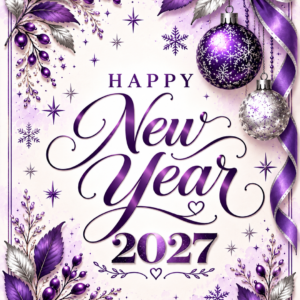 Printable New Year Card 2027