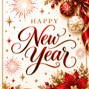 Printable New Year Card