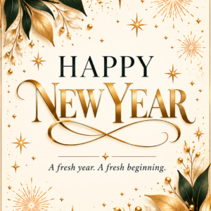 Printable Happy New Year Card