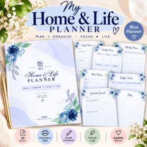 Home & Life Planner Printable